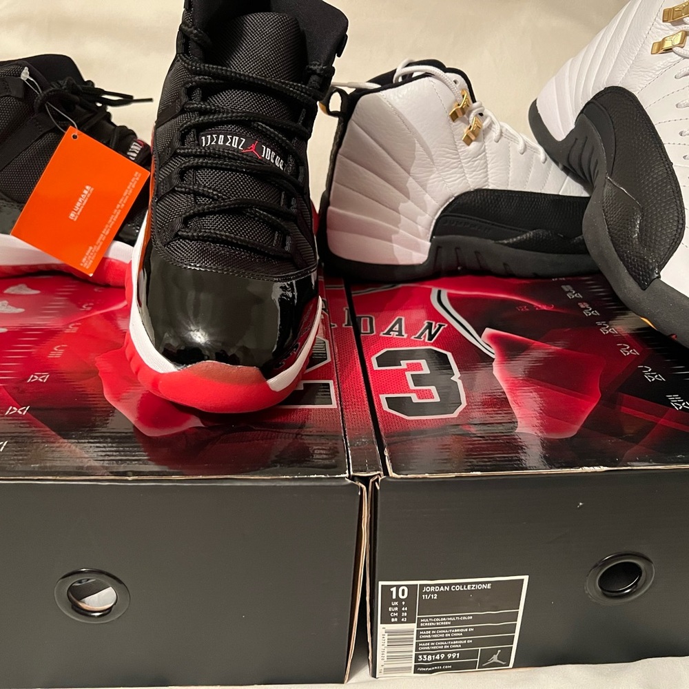 NWT Air Jordan Countdown 11/12, Size 10, Men